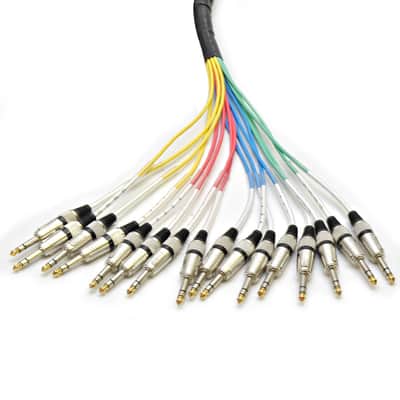16 Channel 20' XLR Female to 1/4" TRS Audio SNAKE CABLE Bild 3