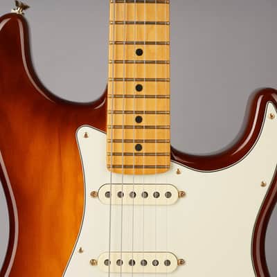 Fender American 75th Anniversary Stratocaster - 2021 - Bourbon Burst w/OHSC image 4