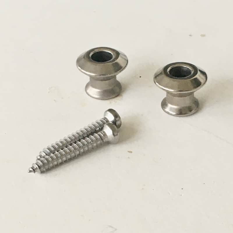 ? Dunlop Strap Buttons Dunlop aged nickel