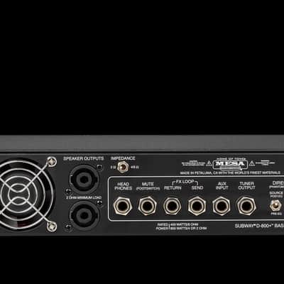 Mesa Boogie Subway D800+ Bass Amplifier Head 800 Watts image 2