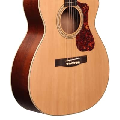 Guild OM240CE Acoustic Electric Guitar Natural image 9