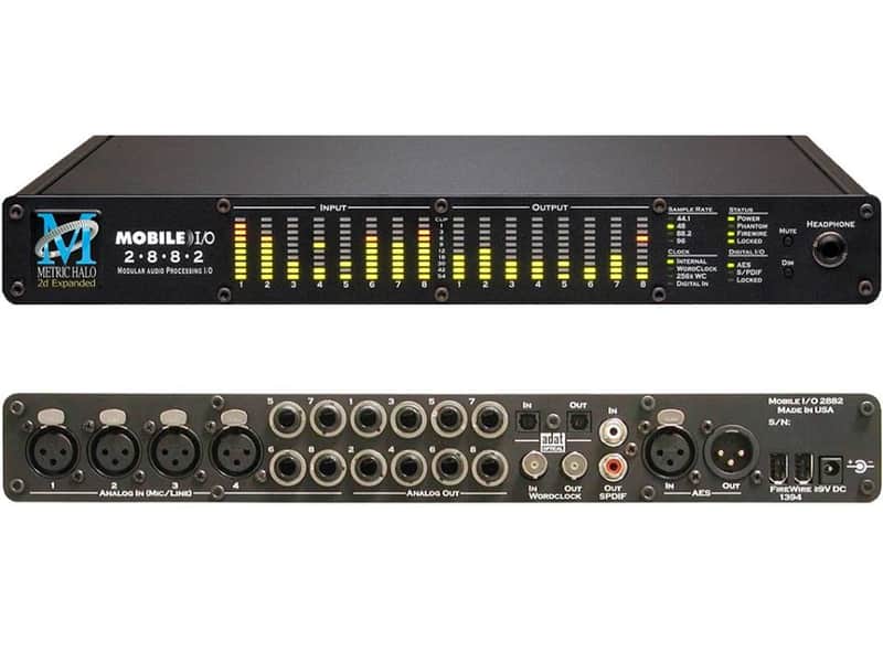Metric Halo Mobile I/O 2882 2D Expanded with DSP image 1