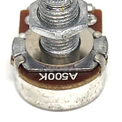 Set of 4 Squier Modders Dime Size A500K Split Shaft Potentiometer image 6
