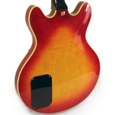 1980 Gibson ES-Artist Moog Active Circuit - Cherry Burst image 9