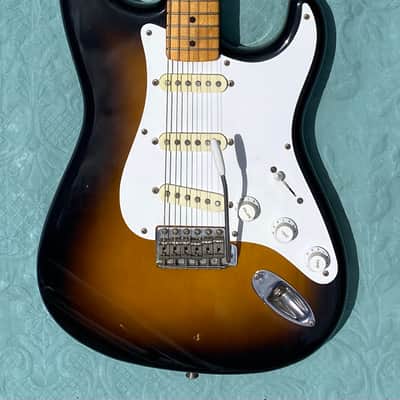 Fender Stratocaster SQUIER 57 JV Reissue 1982 - Sunburst Two Tone image 2
