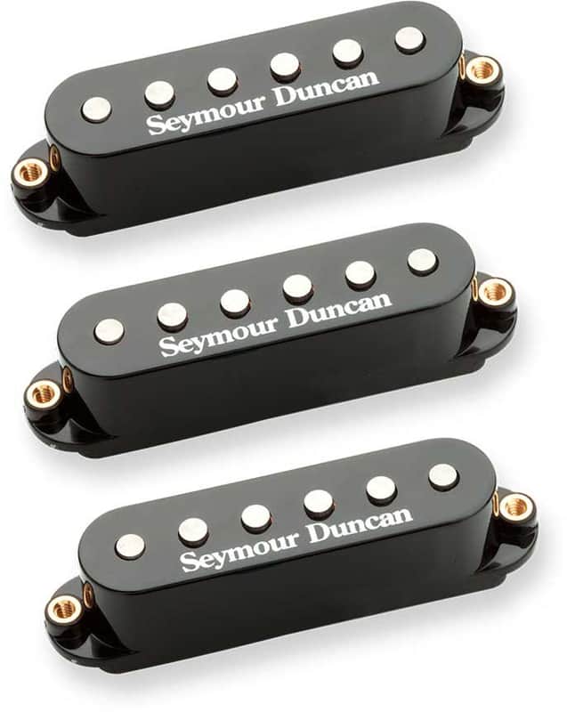 SEYMOUR DUNCAN SET STK-S4 BLACK COVER / CLASSIC STACK PLUS SET BLACK image 1