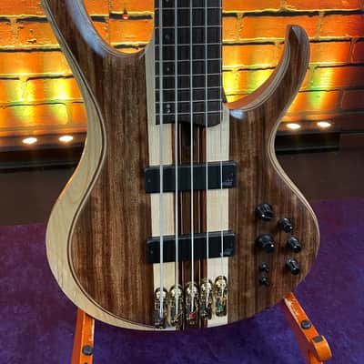 Ibanez BTB1835 NDL 5 String Electric Bass. Natural Shadow Low Gloss with Bag image 2