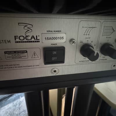 Focal SM9 Powered Midfield Monitors (Pair) 2010s - Black image 2
