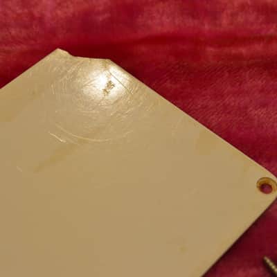 Vintage 1960's Fender Stratocaster Backplate Tremolo Cover Pre-CBS Strat 1950's image 3