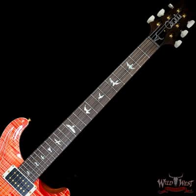 PRS Wild West Guitars 25th Anniversary Limited Run Wood Library Artist Package Custom 24 Piezo Salmon (Private Stock Color) 8.00 LBS (US Only / No International Shipping) image 4