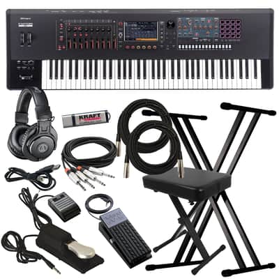 Roland Fantom 7 EX Workstation Keyboard KEY ESSENTIALS BUNDLE