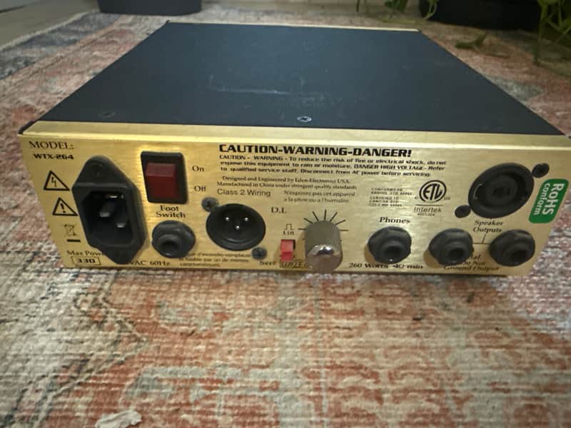 Eden Amplification WTX264 World Tour 264-Watt 4 Ohm Bass Head