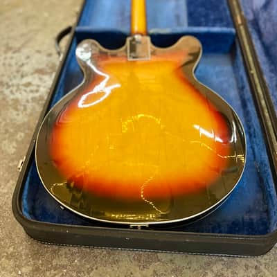 Burns Baldwin Model 712 XII 1966 - Sunburst 12 string electric guitar original vintage UK image 12
