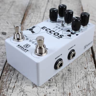 Keeley ECCOS Delay / Looper Pedal Electric Guitar Delay and Loop Effects Pedal image 7