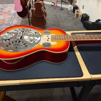 1999 Regal Square Neck Guitar with Case image 3