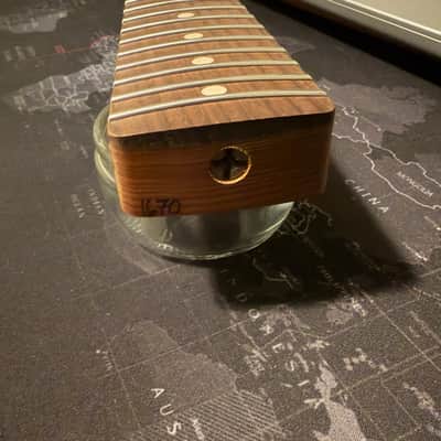 Warmoth Stratocaster Neck - Roasted Maple Rosewood image 11