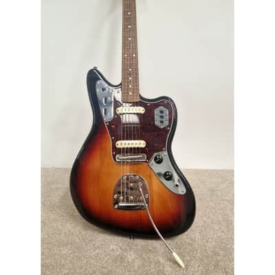 Fender Jaguar - Electric Guitars - 3-Colour Sunburst - Very Good w/ Soft Case image 8