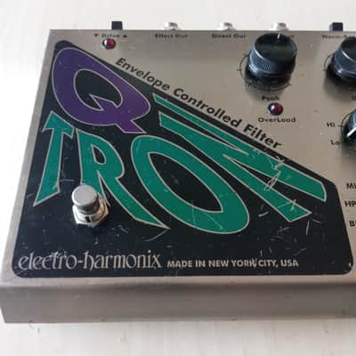 Electro-Harmonix Q-Tron Envelope Filter 1990s - Silver / Black / Teal image 6