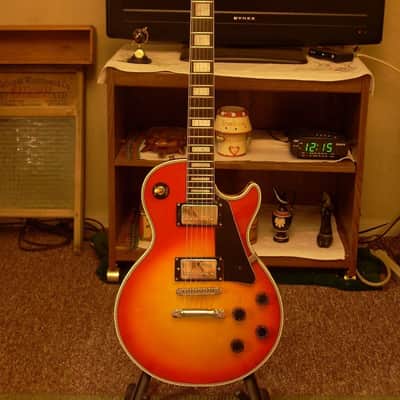 Kent Les Paul Copy 70's Sunburst image 2