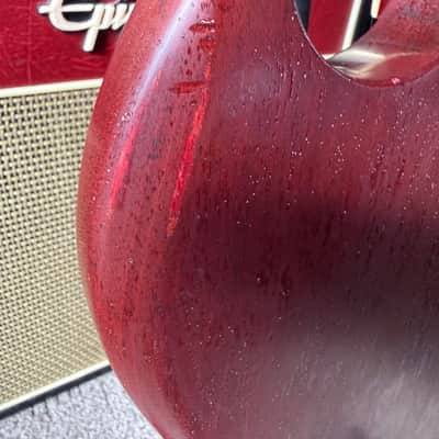 Gibson SG Special "Large Guard" with Vibrola 1966 - 1971 - Cherry image 10