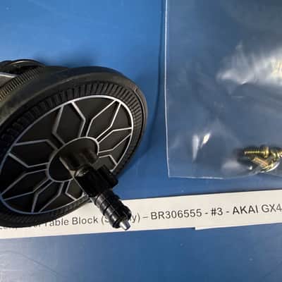 Akai BR306555 1970's - 1980's - Black / Silver Reel to Reel Platter image 2