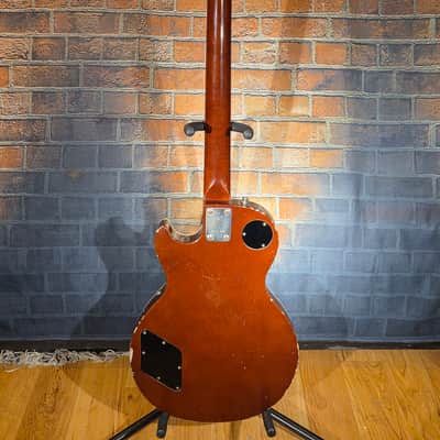 Vintage 1970s Jadee LP-Copy Electric Guitar Sunburst image 18