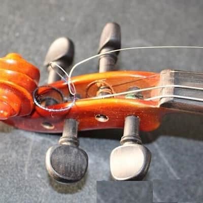 Suzuki model RR101 size 1/4 violin, Japan 1977, with case & bow, Very Good Cond image 22