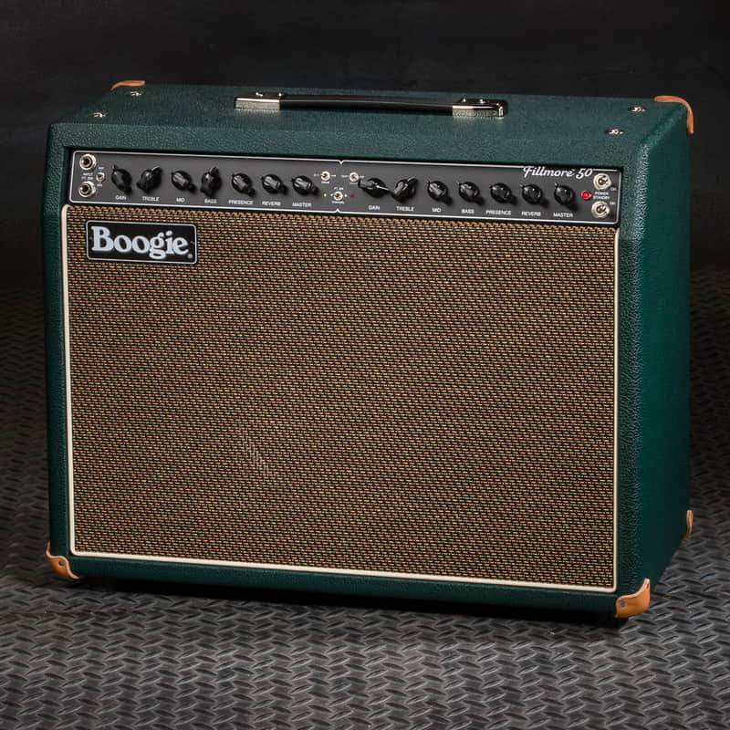 MESA/Boogie Fillmore 50 1x12 Combo - Custom Emerald Bronco / Gold Jute image 1