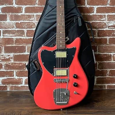 Prisma Guitars Sunset Custom, Red, Light Relic, Mojo UK Gold Foil's, New 2020 (Authorized Dealer) image 2
