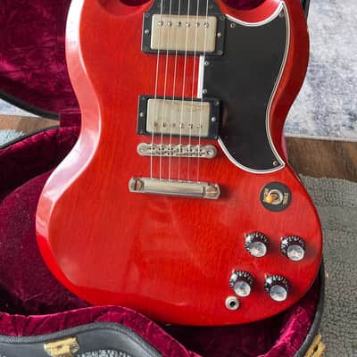 Gibson Custom shop ‘61 Les Paul SG Standard reissue VOS 2014-2015 Faded Cherry image 1