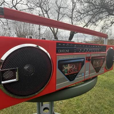 DIATONE MITSUBISHI Rare Vintage Mint Boombox Getto blaster Warranty Tested image 16