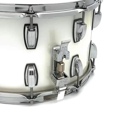 Ludwig Legacy Mahogany Snare Drum 14x8 Silver Silk image 2