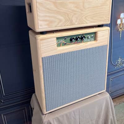 Marla Amps S15Classic + LIBBY Reverb Unit | Polyurethane Natural | Handwired | 15 Watts | 12in Combo image 3