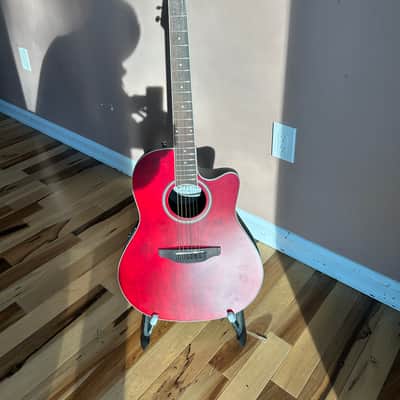 Applause AB-24-2S Ovation Acoustic/Electric Guitar 2020’s - Ruby Red Satin image 7