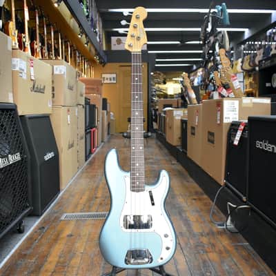 Fender Custom Shop 1966 Precision Bass Journeyman Relic Super Faded Aged Lake Placid Blue w/Hard Case image 4