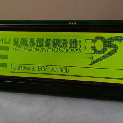 New green lcd display for all Emu's E and Ultra series - E4 / Ultra series / E4k / E5000 / E5000 Ultra / E64 / E6400 / E6400 Ultra / E4XT / E-Synth / E-Synth Rack (for destinations outside of those specified, please write to me)