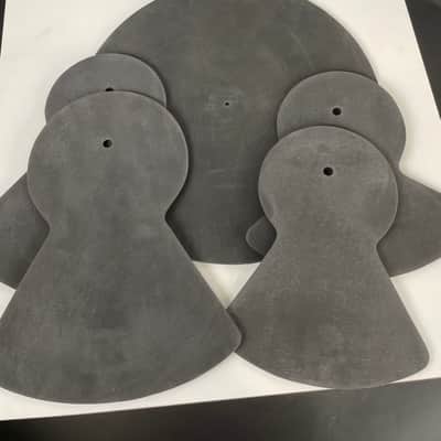 Meinl Cymbal Mute Pack w/ 14" Hi-Hats, 16" Crash, 18" Crash & 20” Ride Dampers image 5
