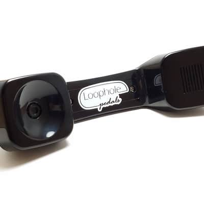 Loophole Pedals Lo-Fi Vintage Handset Mic (White) White image 2