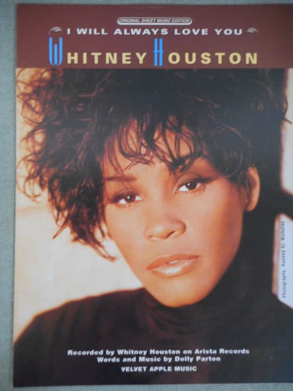 Whitney Houston "I Will Always Love You" Sheet Music image 1