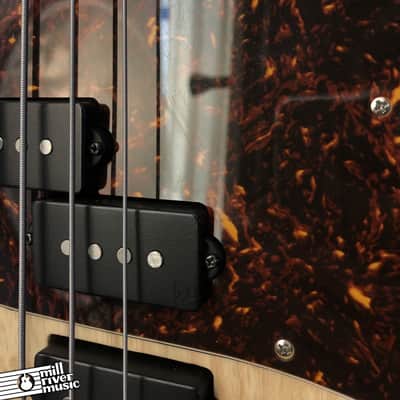 Alien Audio Constellation 434 DP 4-String 21-Fret Bass Guitar Natural 2017 w/ Gig Bag USA image 10