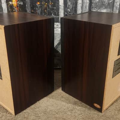 Sony Vintage Sony SS-X150 Bookshelf Speakers 1981 - Redwood veneer image 4