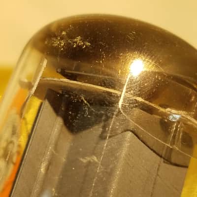 Perfect match Tung-Sol Pair (2) 5881 tNOS AT1000 TESTED Vacuum Tubes Brown Base 6L6WGB rugged 6L6 Beam Power Tetrode 1954-1963 image 9