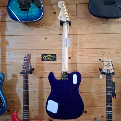 Squier by Fender Paranormal Troublemaker Telecaster Deluxe - Purple Metallic image 12