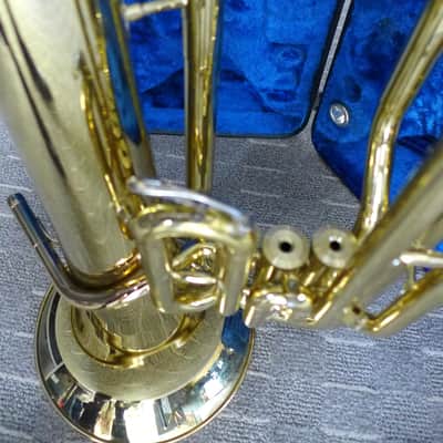 Yamaha YEP-201 Series 3-Valve Euphonium - Brass image 5