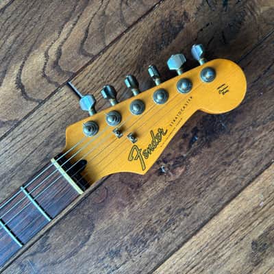 1980s Fender STM-60 Stratocaster Black HSS 'E' Serial Shreddy Electric Guitar MIJ Japan Fujigen Factory image 9