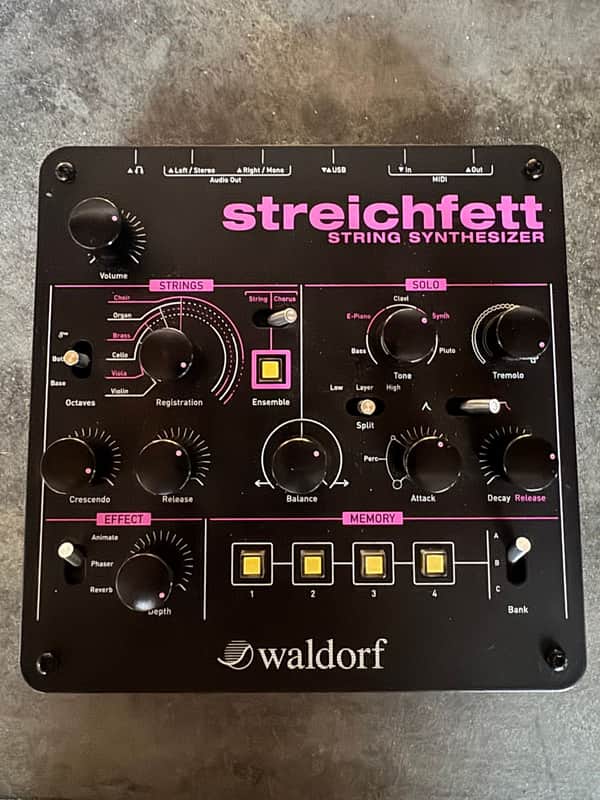 Waldorf Streichfett String Synthesizer 2020 - MADE IN GERMANY image 1