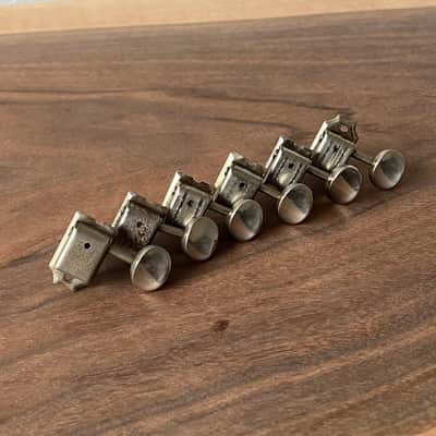Fender Kluson Deluxe Tuner Set Double Line Vintage 1964-1967 - Nickel image 2