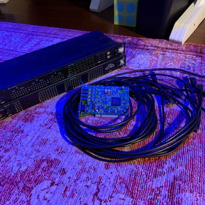 MOTU 2408 Mk II PCI Audio Interface with 24i expansion and PCI - 424 slot card 2000s - Black image 1