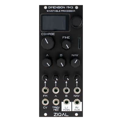 Ziqal Dimension mk3 Wavetable Processor Eurorack Module image 4
