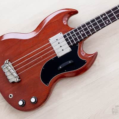 1964 Gibson EB-0 Vintage Short Scale Bass Cherry, 100% Original w/ Case image 1
